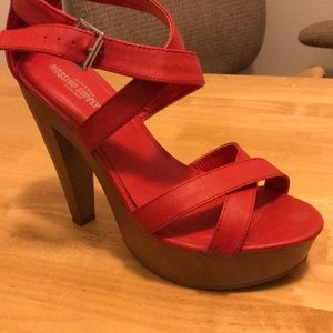 Pink sandals
